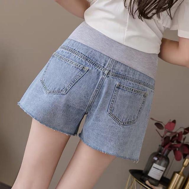 quần short denim mỏng cho mẹ bầu- hàng quảng châu shop(sẵn hàng giao ngay )