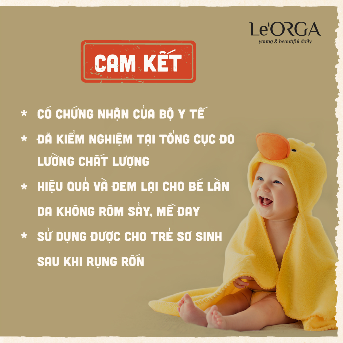 Cao tắm thảo dược Le'Orga Embe (135ml)