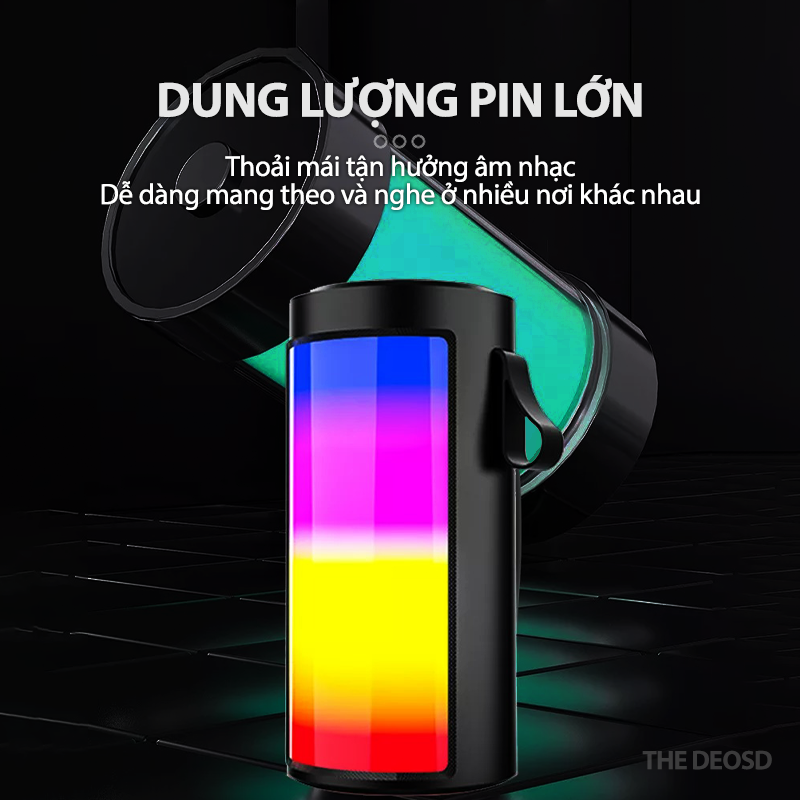 Loa Bluetooth Không Dây The Deosd Chống Nước, Máy Tính, Điện Thoại, Máy Tính Bảng, Vi Tính - VD1 - Hàng Chính Hãng