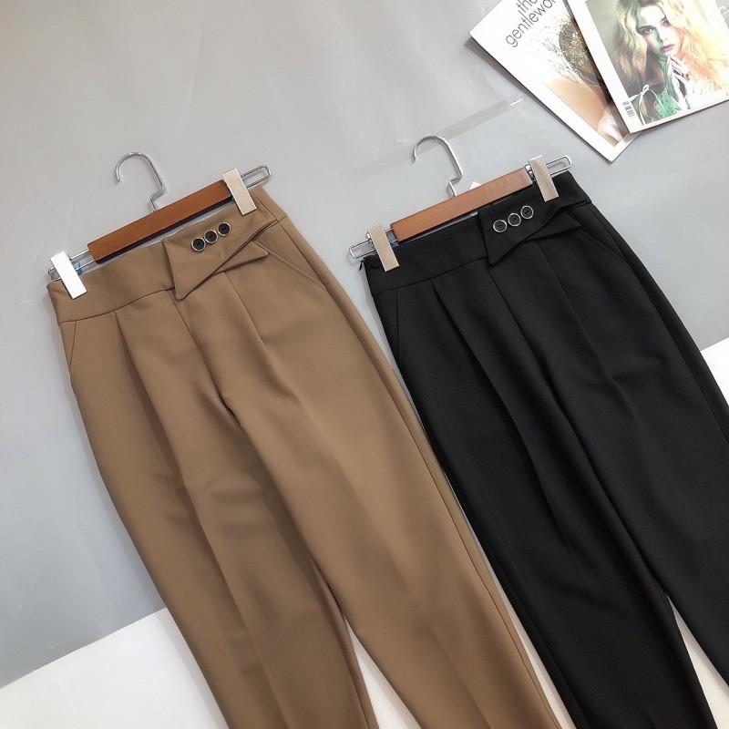 Quần baggy đai khuy kiểu mới hàng cao cấp