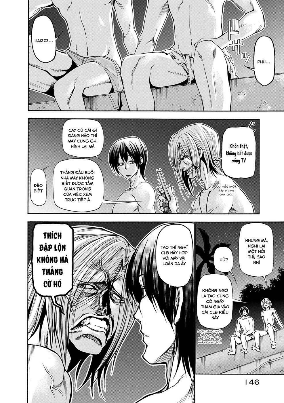 cô gái thích lặn - grand blue chapter 21 37