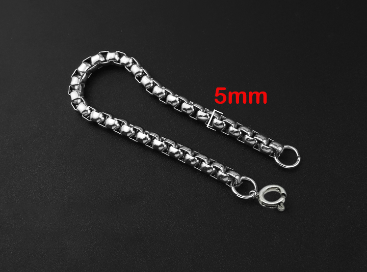 Lắc tay nam inox cao cấp khóa tròn sáng đẹp, không đen, thể hiện đẳng cấp phái ,mạnh