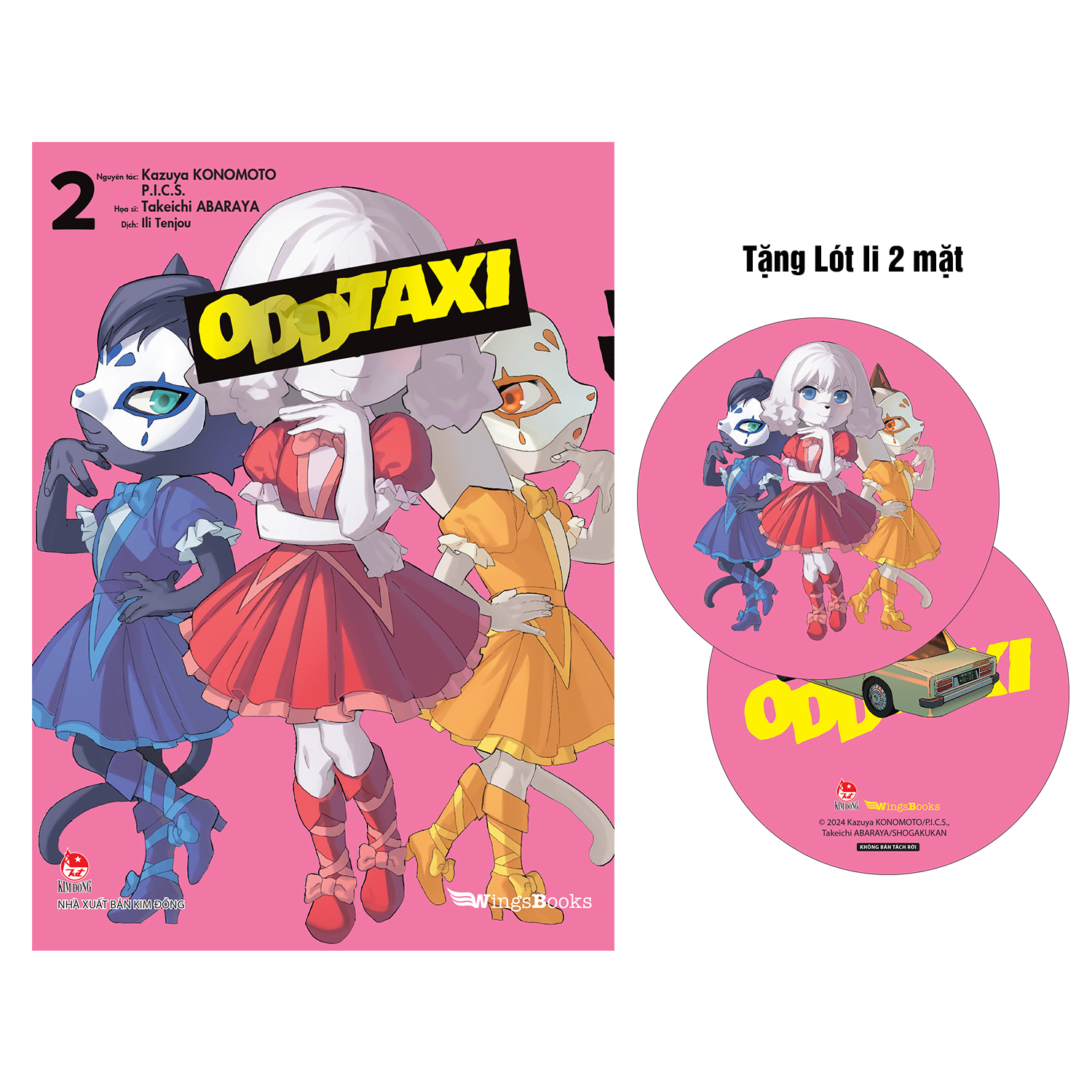 Oddtaxi – Tập 2 [Tặng Lót Ly 2 Mặt]