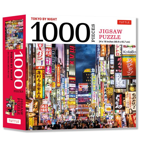 Tokyo By Night - 1000 Piece Jigsaw Puzzle