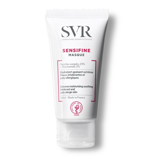 Mặt nạ dưỡng ẩm dành cho da không dung nạp và da bị kích ứng SVR Sensifine Masque 50ml (Nhập khẩu)