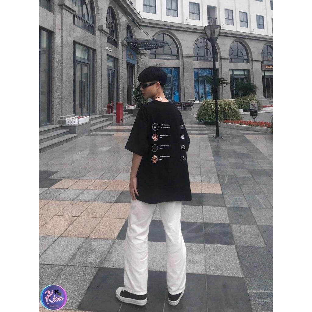 Áo phông Sadboiz tay lỡ Unisex form rộng nam nữ vải cotton co dãn, Áo thun sad boiz sadtagram thêu logo mặt mếu