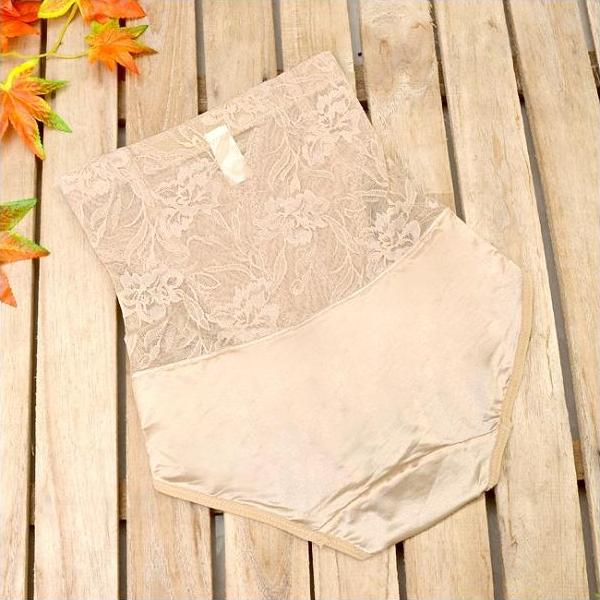 Quần nịt bụng phối ren 281 A&amp;M màu nude