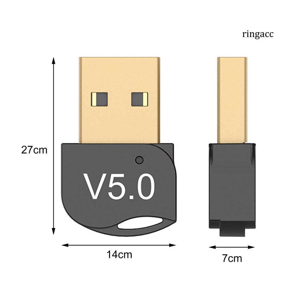 Usb Truyền Tín Hiệu Bluetooth 5.0 Không Dây Ổn Định Chống Nhiễu Kép Cho Máy Tính