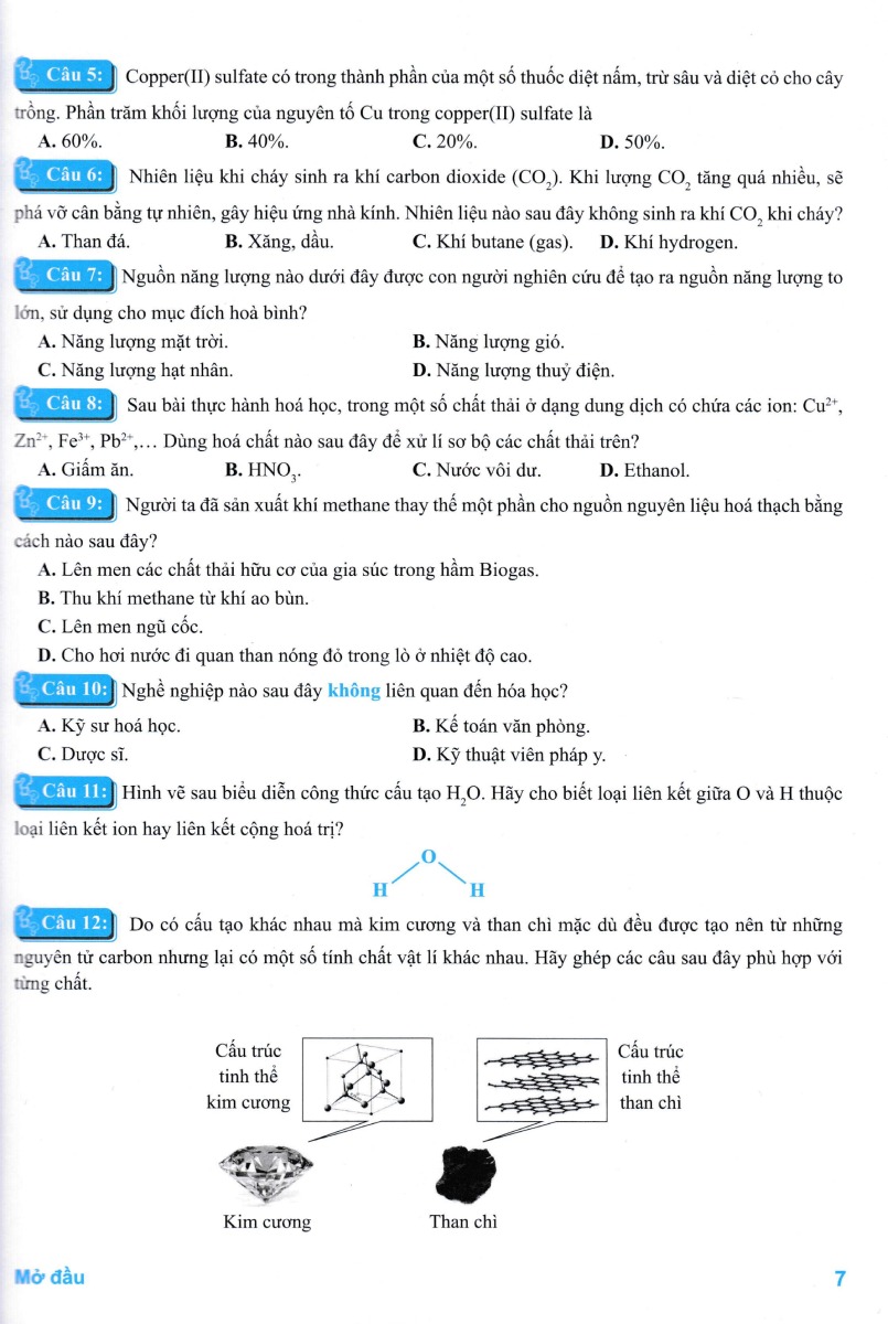 Hóa Học Nâng Cao 10 (Biên Soạn Theo Chương Trình Giáo Dục Phổ Thông Mới) - ND