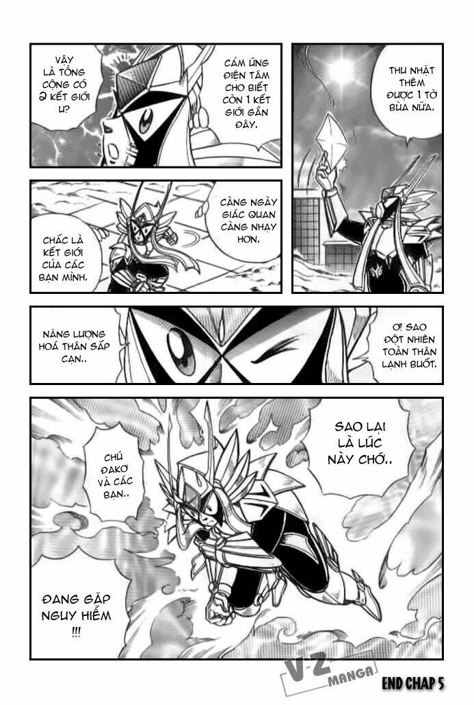 hiệp sĩ giấy - origami fighter chapter 5 32