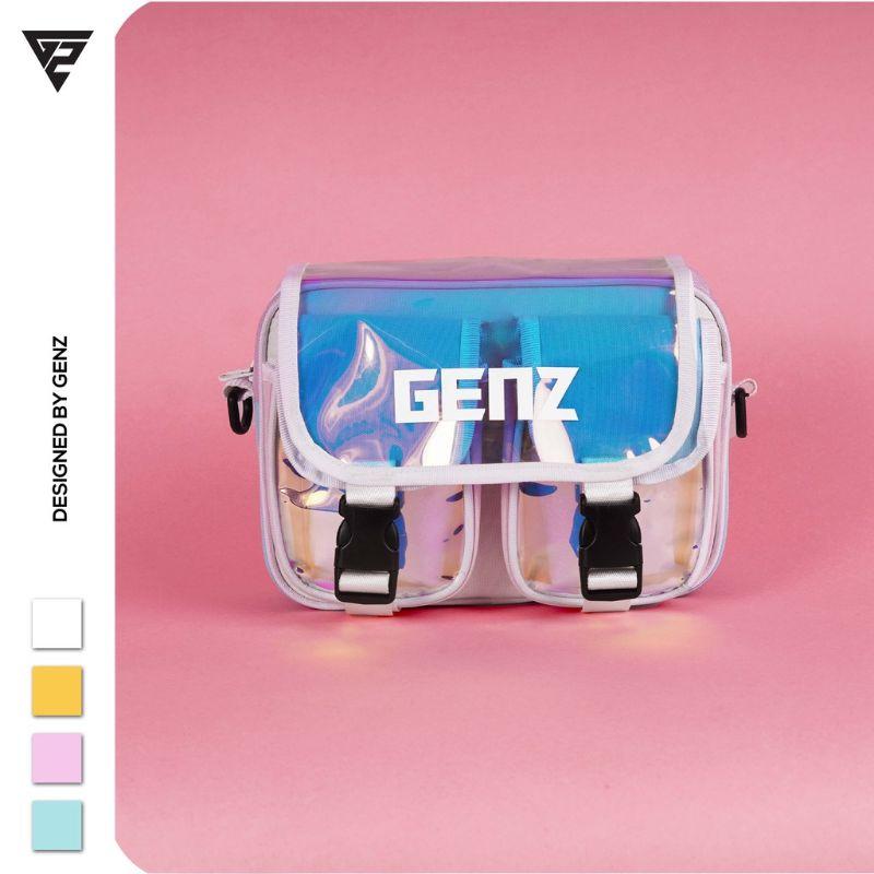 Túi đeo chéo ulzzang nam nữ GENZ phong cách unisex tone màu pastel năng động TA067