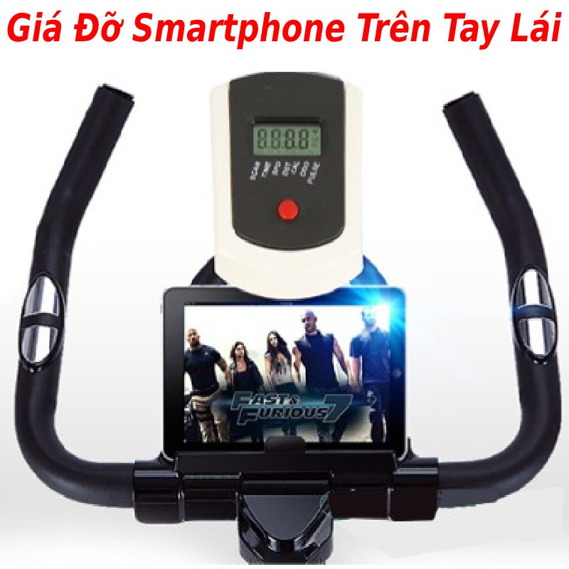 [Tặng kèm đồng hồ điện tử] Xe đạp thể thao cao cấp tại nhà Spin Bike Q7