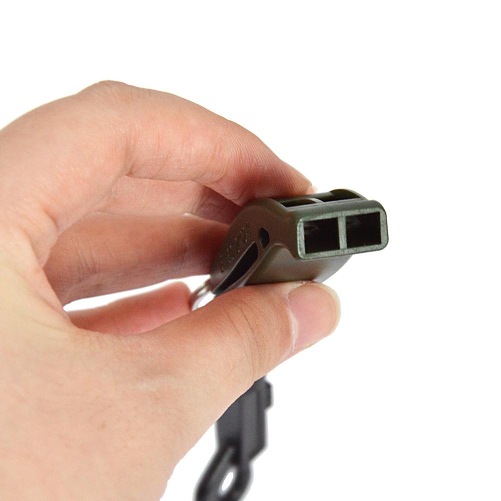 Còi còi ngoài trời Còi còi tần suất còi đa chức năng Color: Army Green