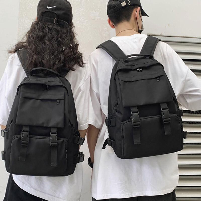 Balo ulzzang basic chống nước cho nam nữ học sinh đựng vừa latop