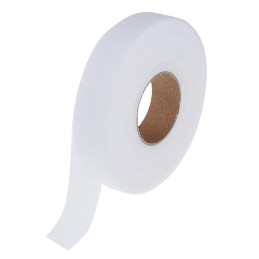 2 Roll Iron on Fabric Fusing Tape 25mm Adhesive Hemming Tape 90 Yards/each
