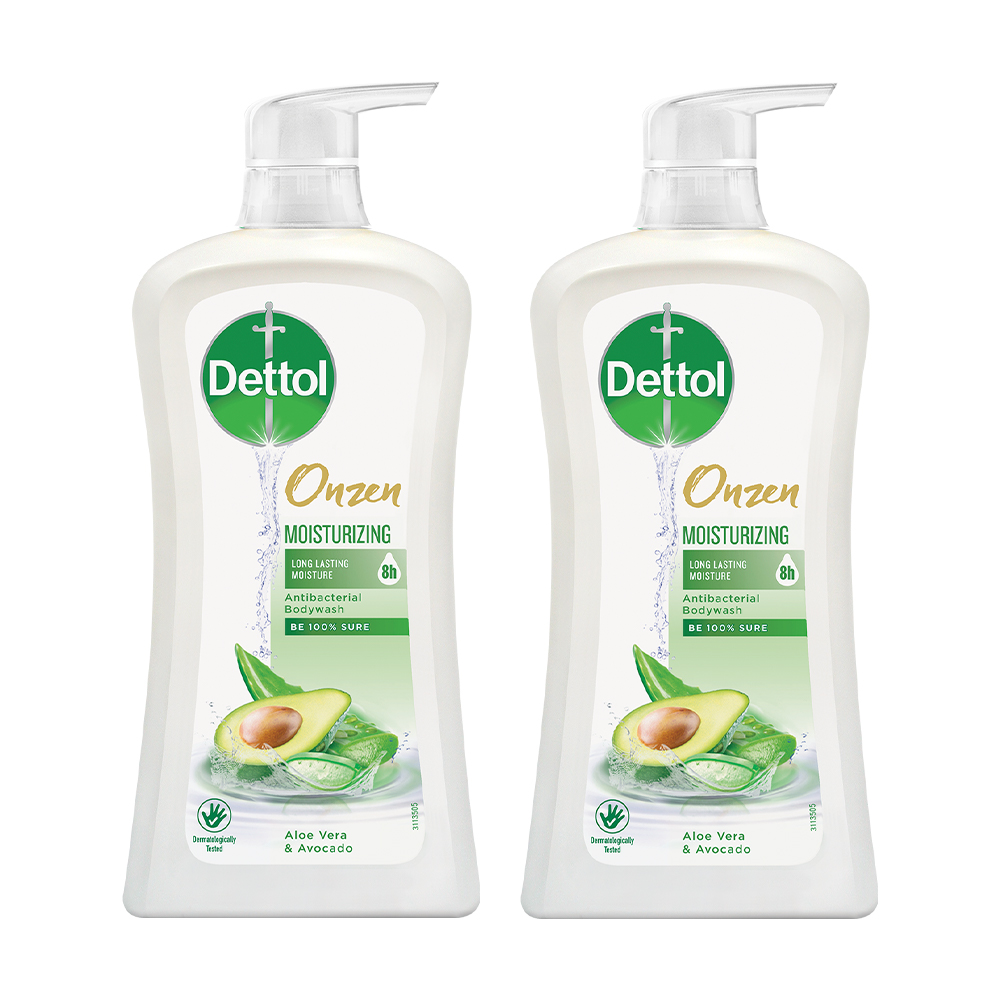 COMBO 2 SỮA TẮM DETTOL ONZEN DƯỠNG ẨM LÔ HỘI & BƠ