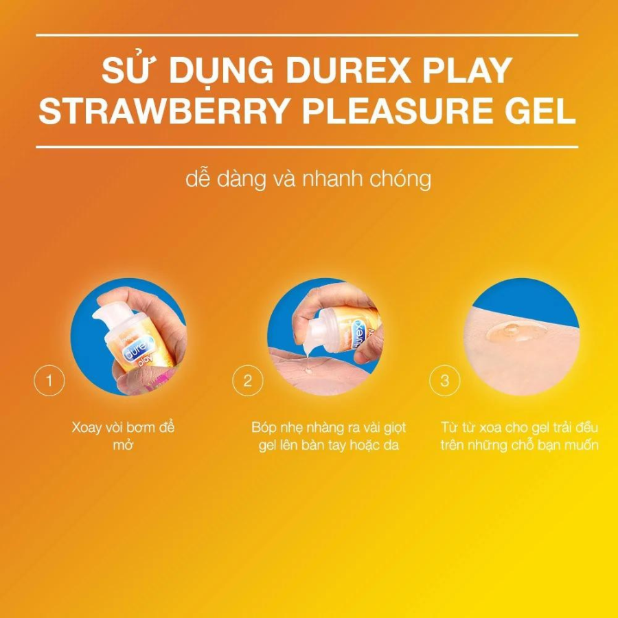 Gel bôi trơn Durex Play Warming 100ml
