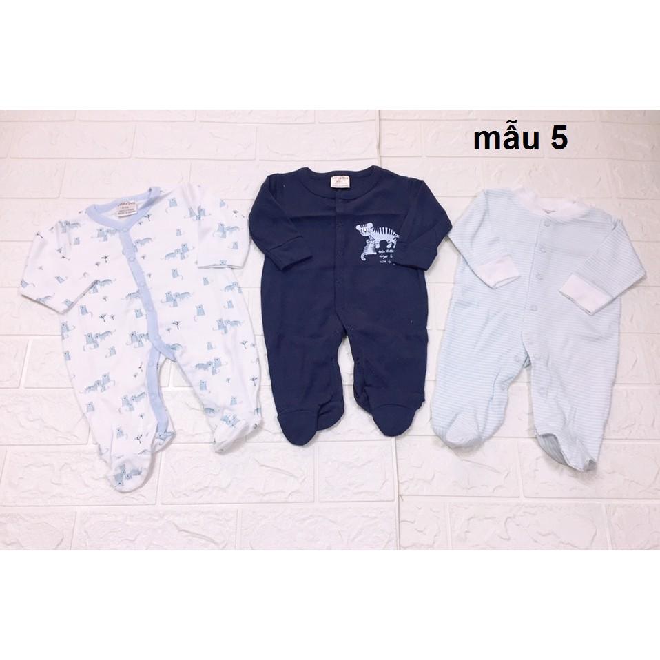 Set 3c Body liền tất Little Duck bé trai MẪU MỚI