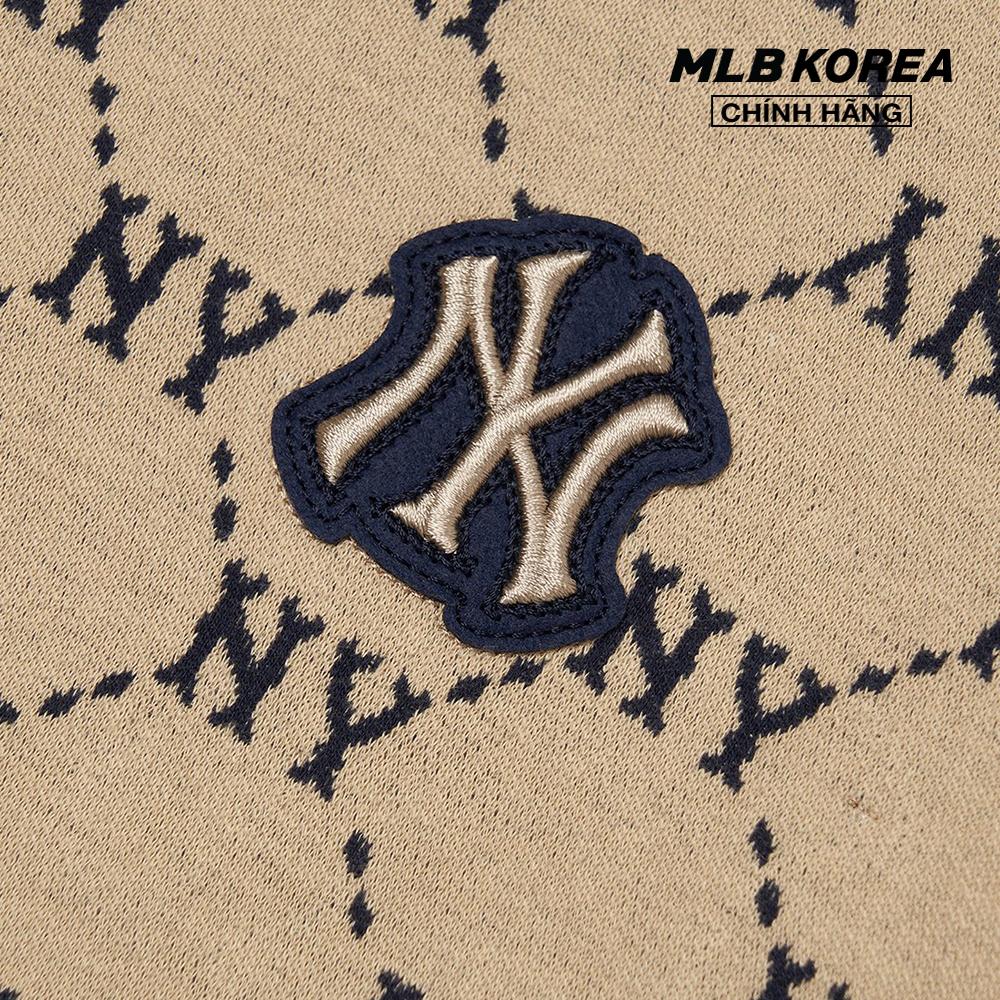 MLB - Áo thun phom suông ngắn tay Diamond Monogram 3ATSM3023