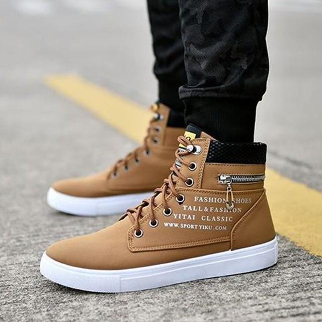 Giày Cao Cổ Nam, Giày Sneaker Thể Thao Nam Cổ Cao Hàng Cao Cấp