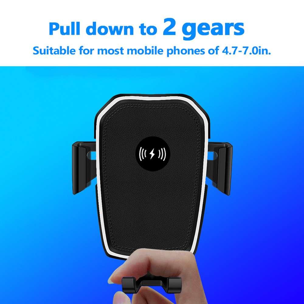 10W Car Wireless Charge Bracket Intelligent Auto Quick Charge Tool Car Mobile Phone Wireless Charge Holder
