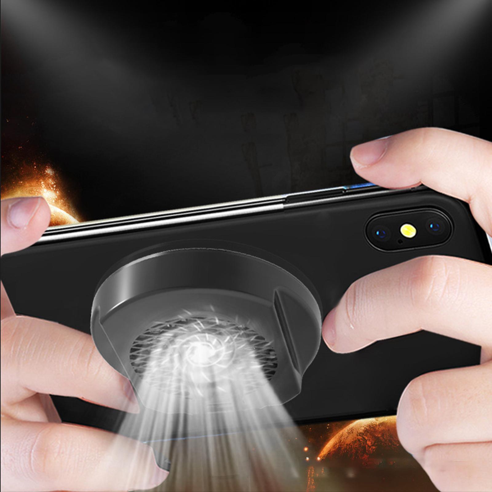 Mini Phone Holder USB Quiet Suction Cup for Lives Gaming