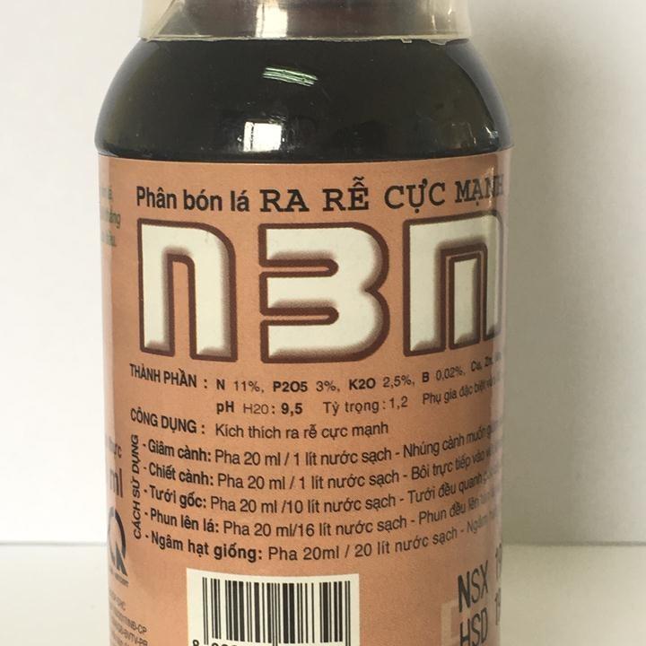 10 lọ Ra rễ cực mạnh N3M dạng tuýp nước - lọ 20ml - Shop hoa cây cảnh Hà Nội
