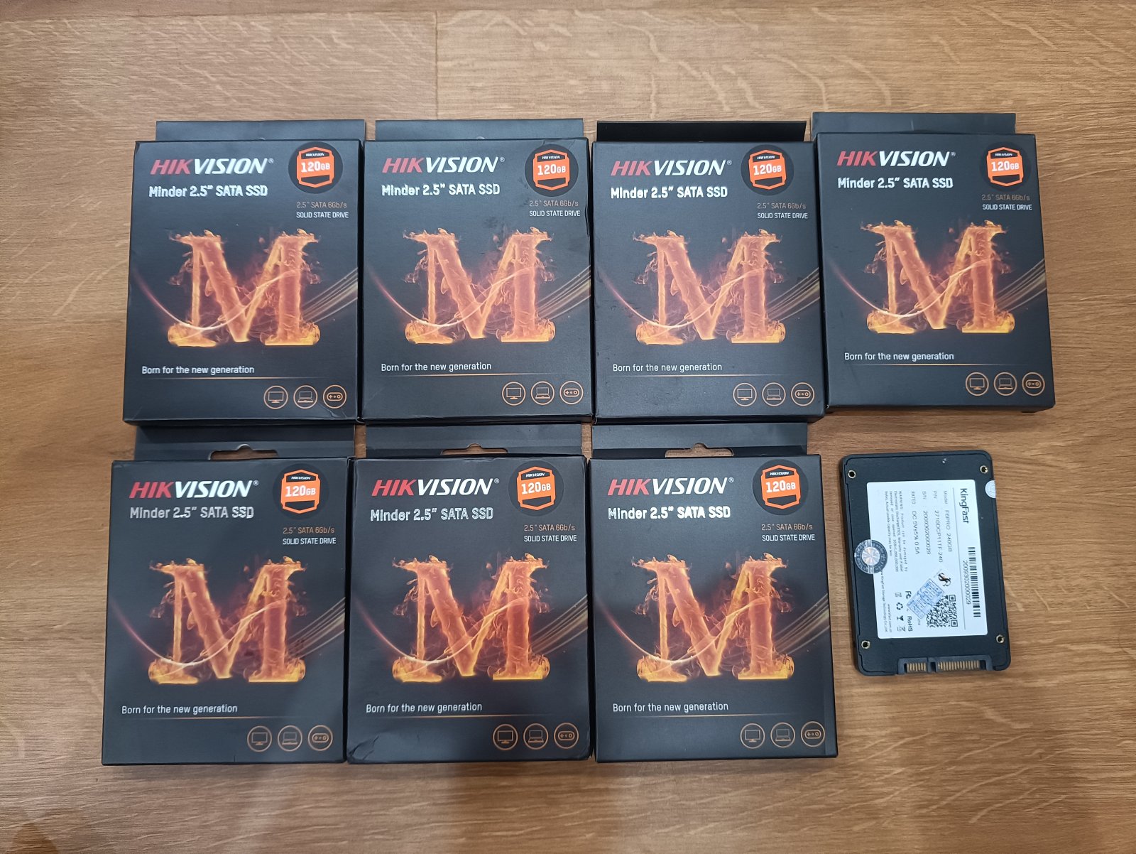 Ổ cứng SSD 120GB HIKVISION HS-SSD-Minder- Hàng Chính Hãng