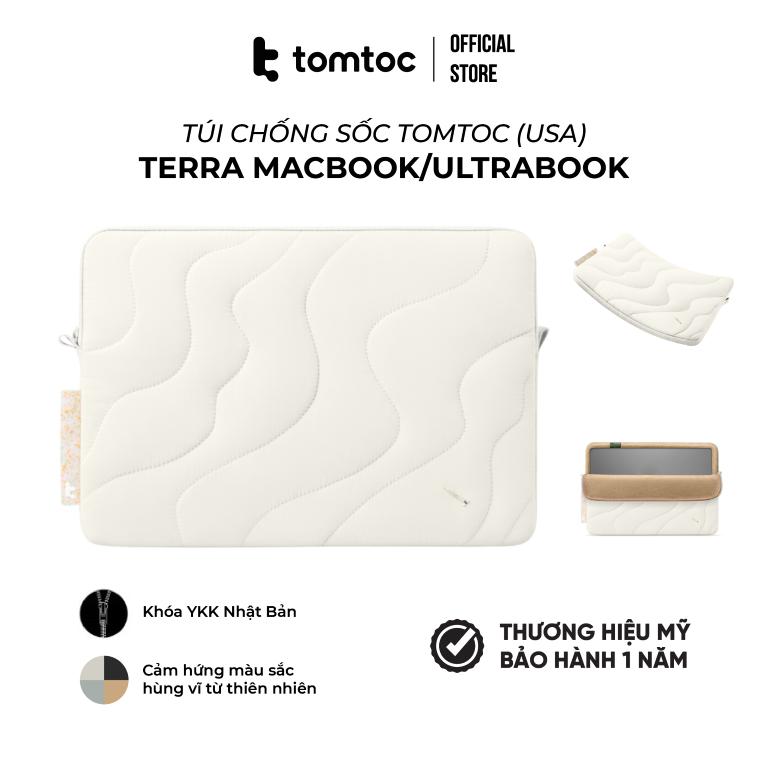 Túi Chống Sốc Tomtoc (USA) Terra cho Macbook/ Ultra 13/14/15/16 - Hàng chính hãng