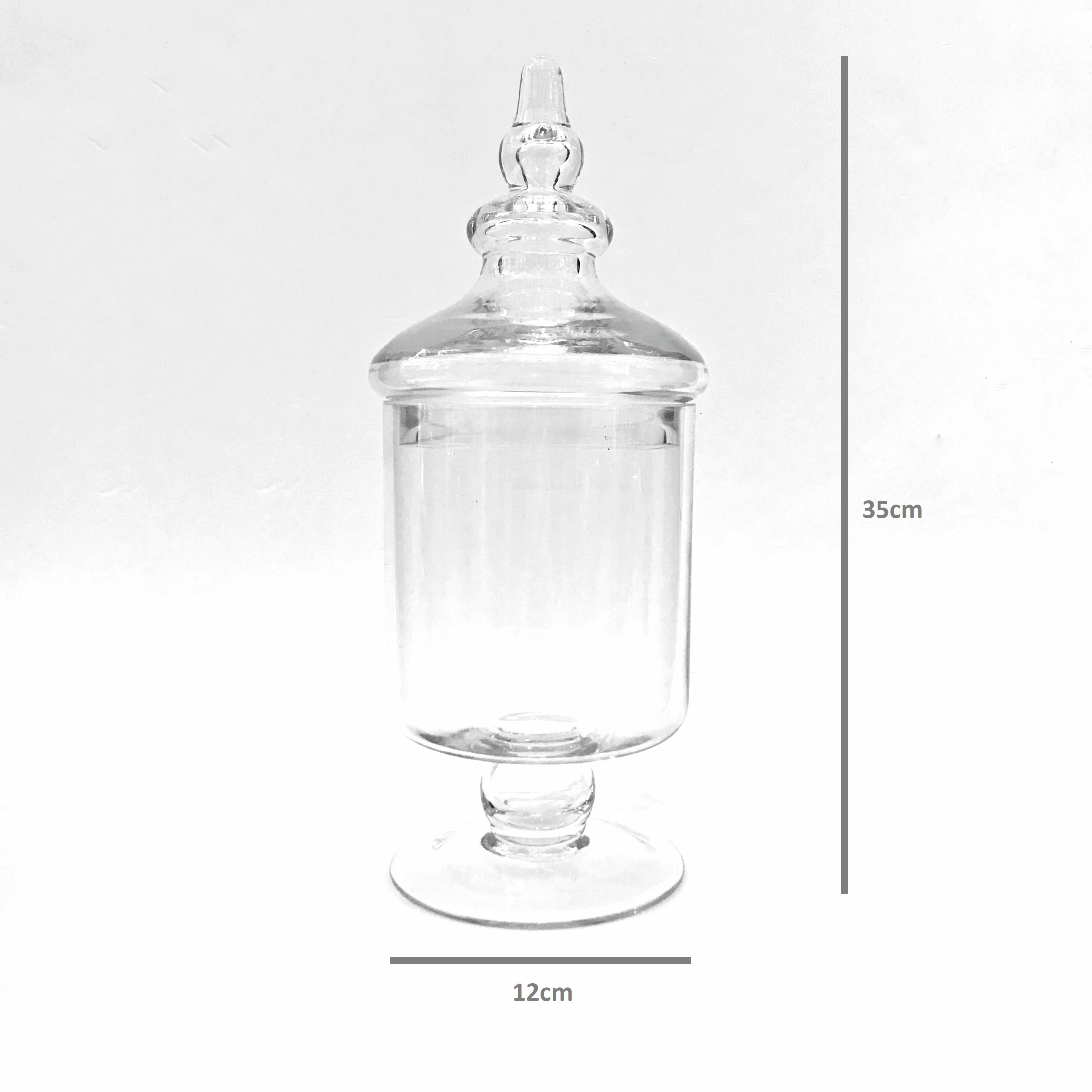 Bình Thủy Tinh Apothecary Jar