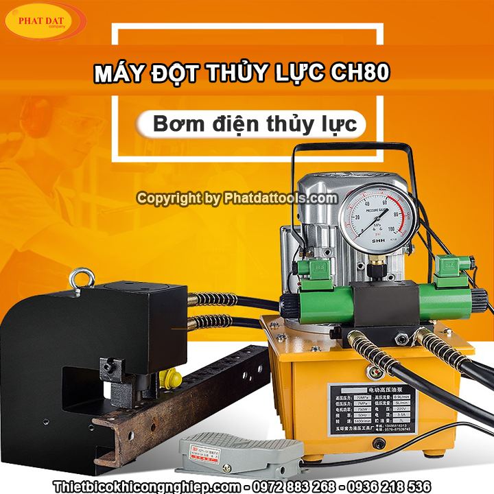 Máy Đột Thủy Lực CH80