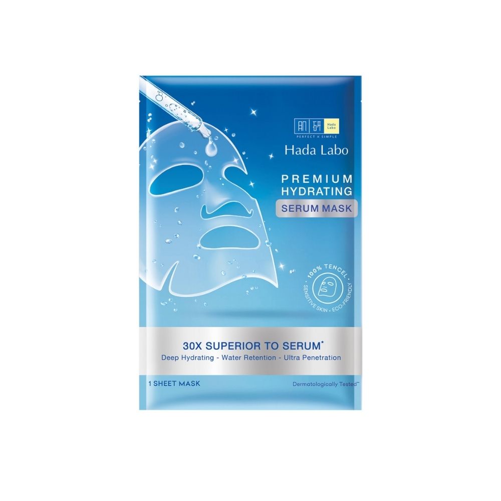 Mặt nạ tinh chất dưỡng ẩm chuyên sâu Hada Labo Premium Hydrating Serum Mask 23g