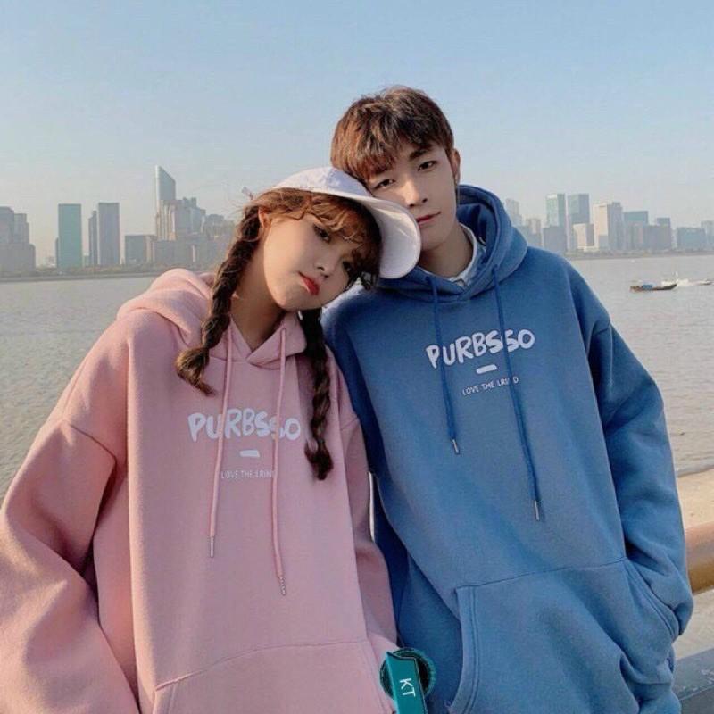 Hình ảnh Áo Hoodie Nỉ Bông Rubso - Form rộng Unisex Nam Nữ Couple cực xinh cho cặp đôi