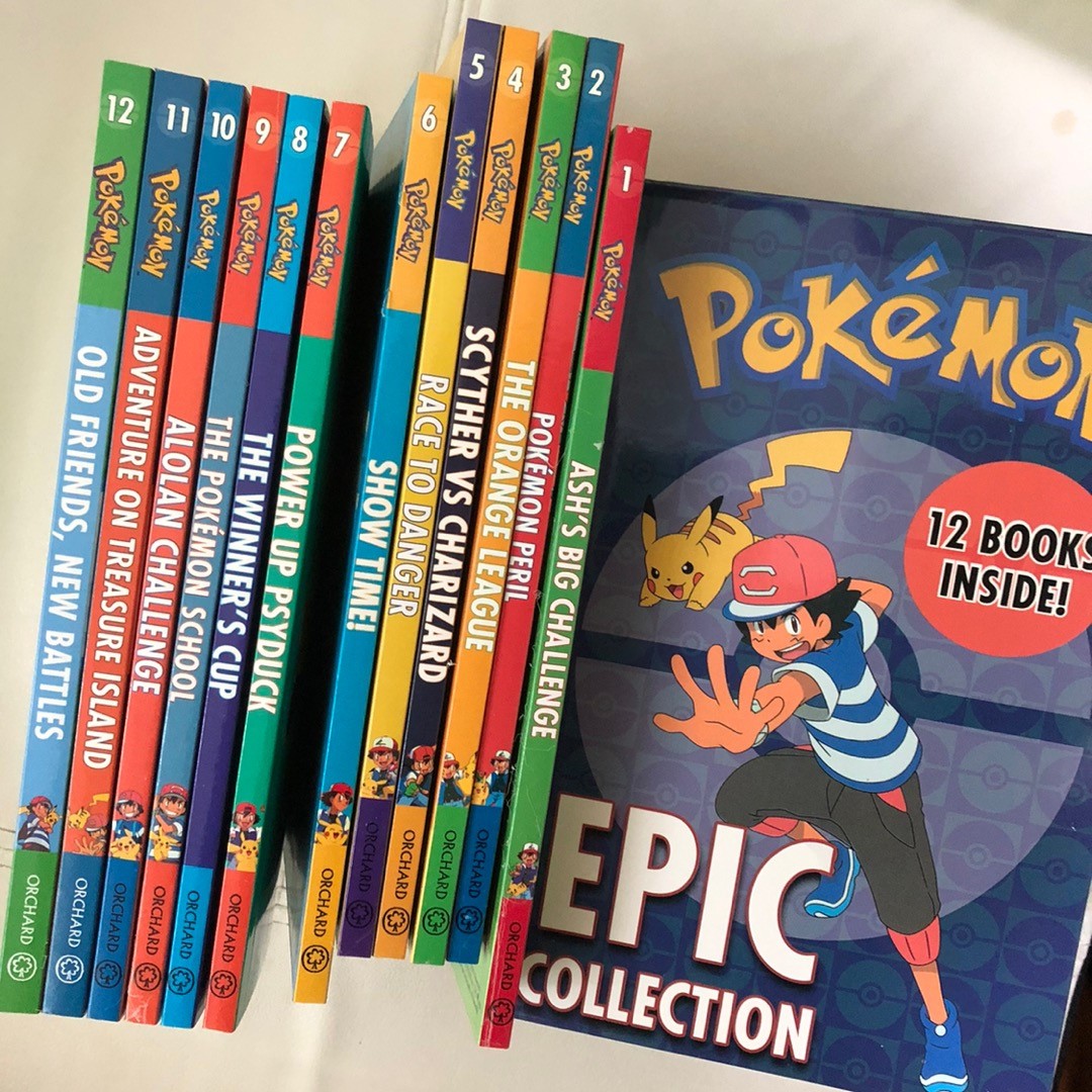 Pokemon Epic Collection -12 Books | Bản Nhập Khẩu