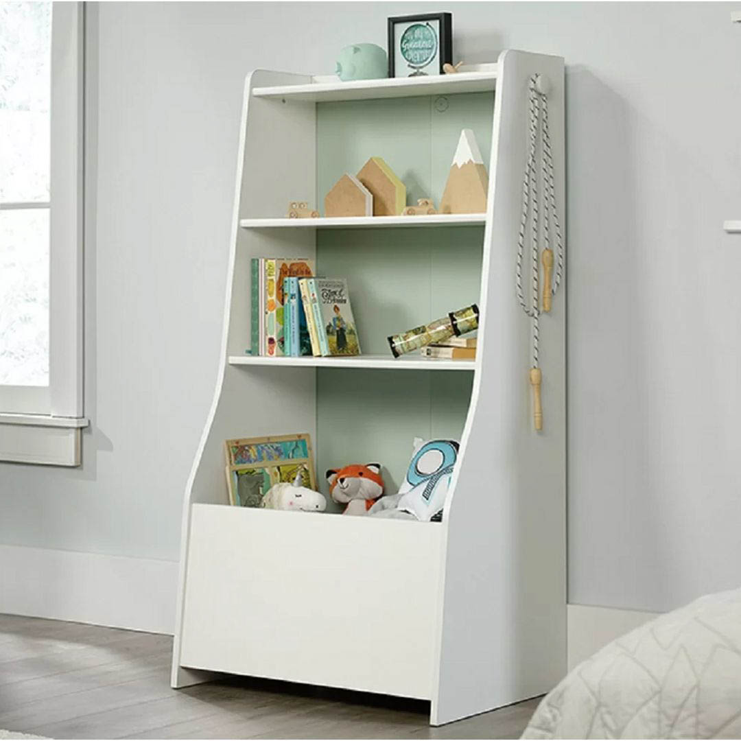 Kệ để đồ chơi cho bé SMLIFE Kanass | Gỗ MDF dày 17mm chống ẩm | D70xR50xC135cm
