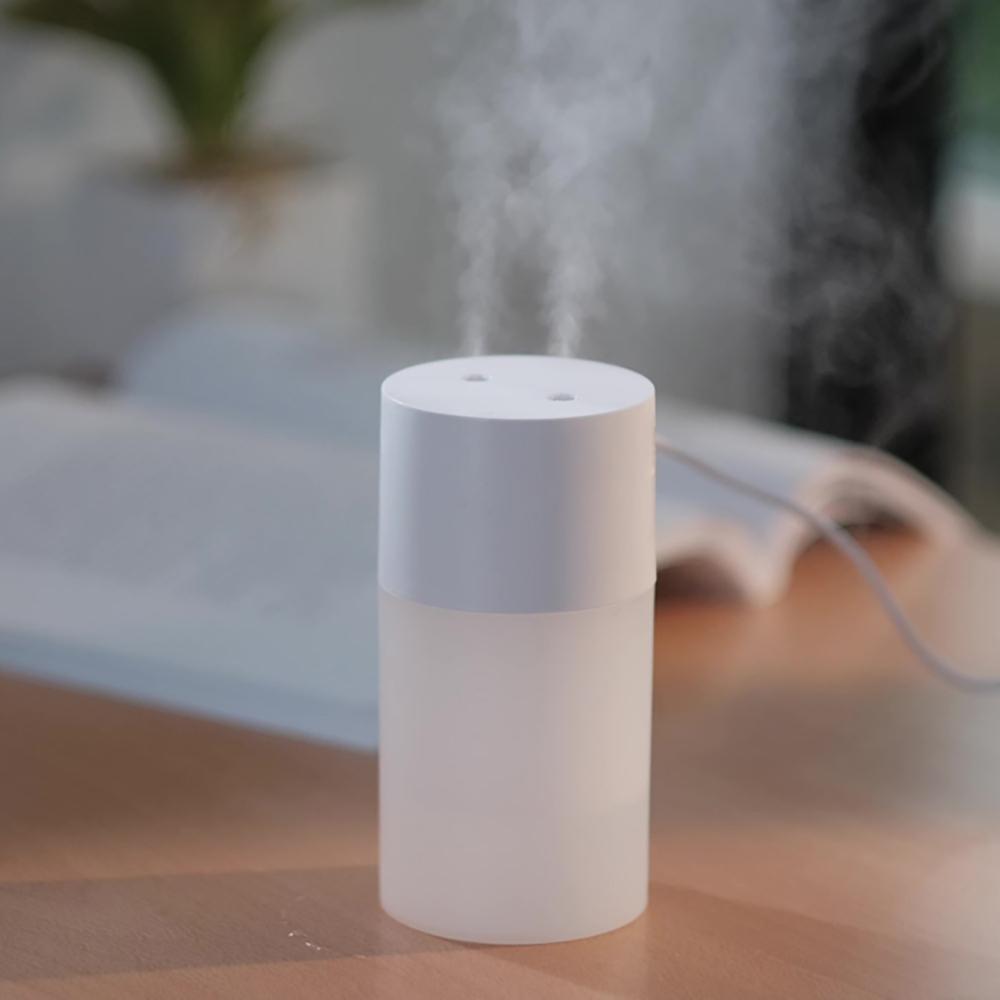 Máy Phun Sương Tạo Ẩm Không Khí Siêu Âm Đôi Xịt Khuếch Tán Hương Thơm Mini Xông Phòng Máy Phun USB Tinh Dầu Humidificador