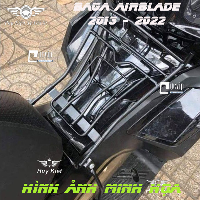 Baga Giữa AirBlade AB 2013 Đời 2013 - 2022 Sơn Tỉnh Điện Đen 10Ly KP-MS4808