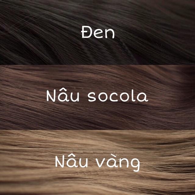 Ngoạm xoăn dài 60-65cm dày dặn chất tơ cao cấp