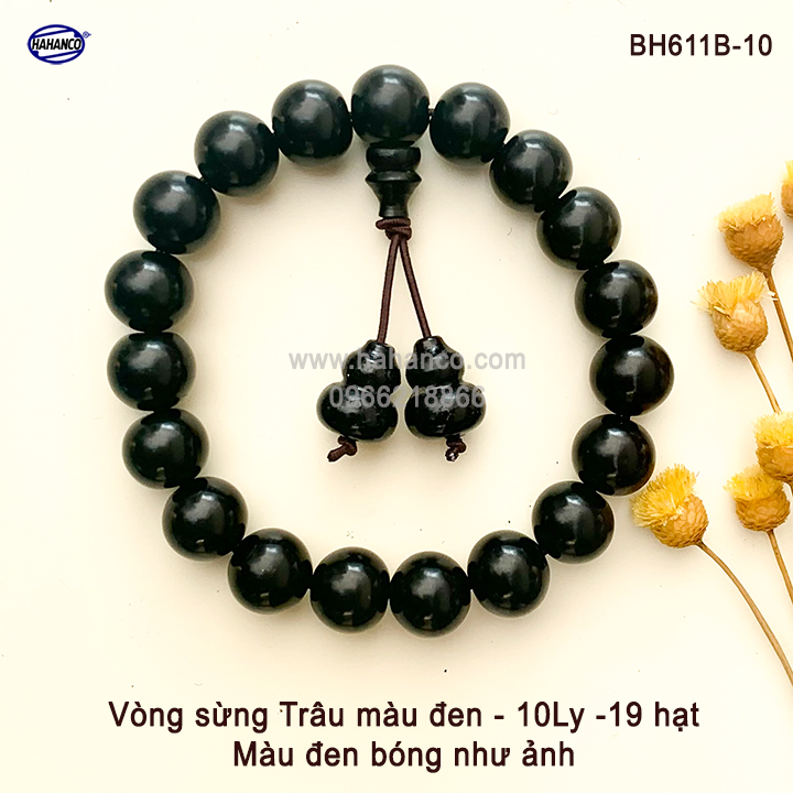 Vòng tay sừng đuôi Hồ Lô phong thủy (Đủ Size &amp; màu) BH611 - Tĩnh tâm - May mắn hút Tài Lộc - Bracelet of HAHANCO