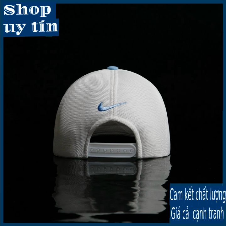 Freeship - MŨ/NÓN KẾT LƯỠI TRAI SNAPBACK GOLF CÁ TÍNH THỜI TRANG NAM NỮ CAO CẤP - màu xanh trắng