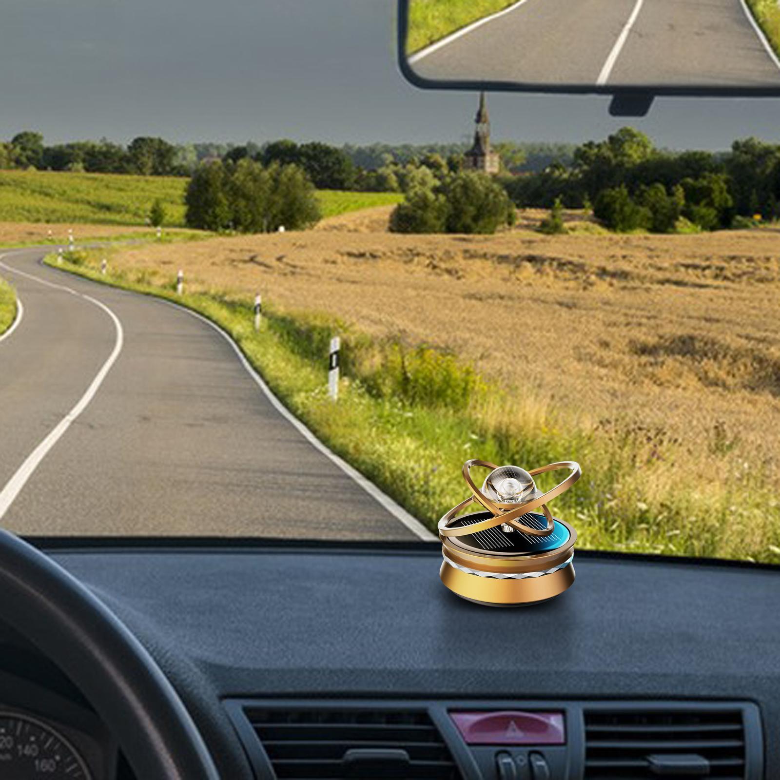 Car Air  Solar Power   Smell Rotating
