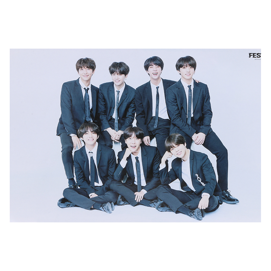 Bộ Poster Ban Nhạc BTS Có Dán