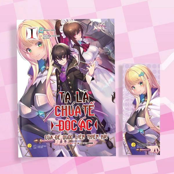 Sách - Ta Là Chúa Tể Độc Ác Của Đế Quốc Liên Thiên Hà - Tập 1 - Tặng Kèm Bookmark Bồi Cứng