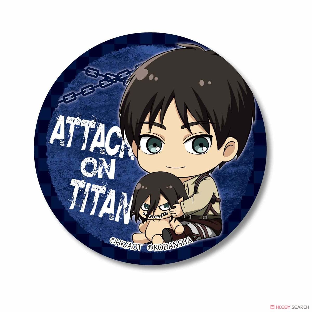 Combo 6 huy hiệu cài áo ATTACK ON TITAN - ĐẠI CHIẾN TITAN anime chibi ver ÔM ĐỒ