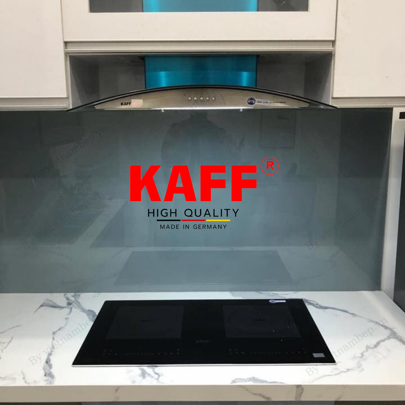 Máy hút mùi kính cong 900mm KAFF KF-GB983N - Hàng Chính Hãng