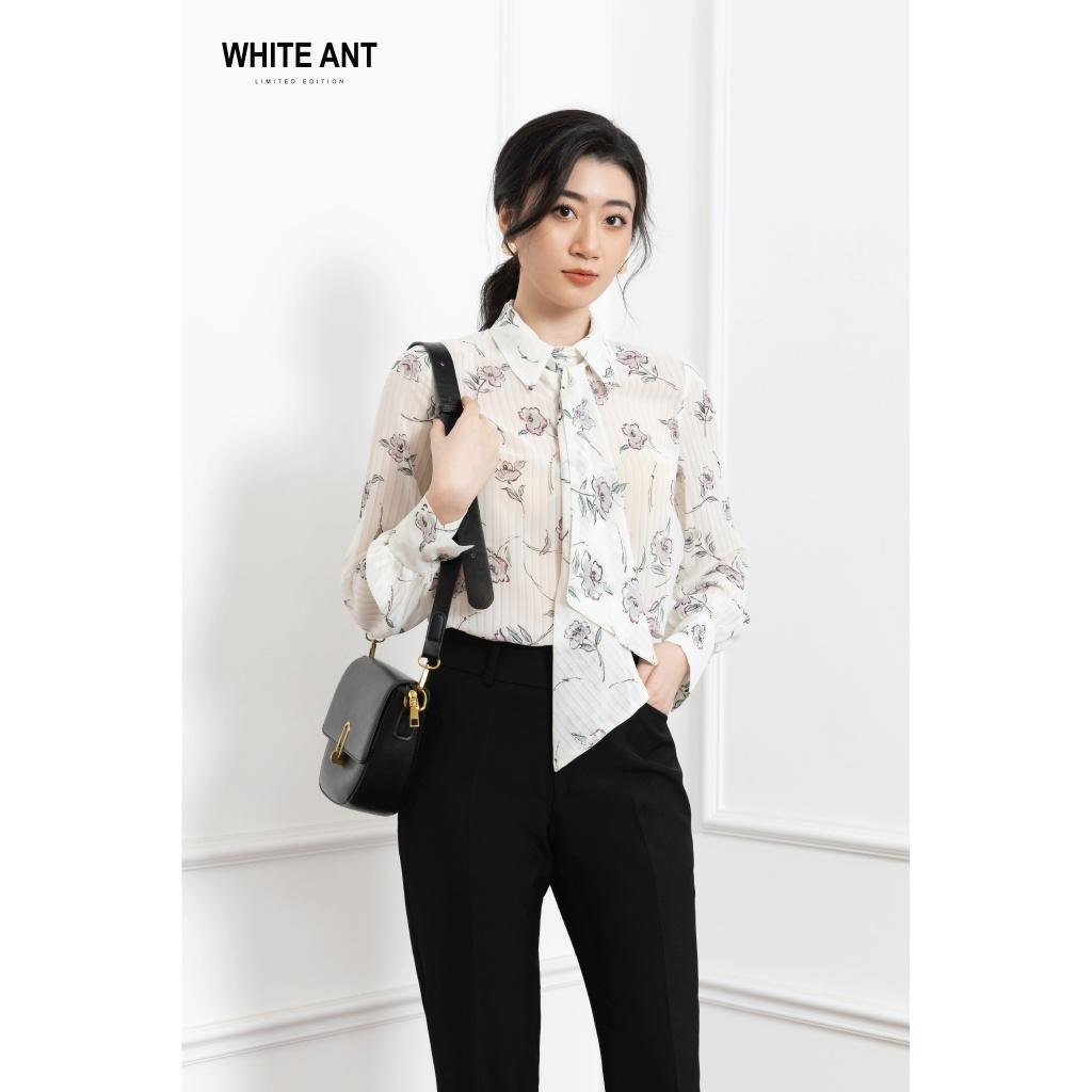Quần Âu Công Sở Nữ WHITE ANT Thiết Kế Dáng Baggy Cơ Bản 160604001.100