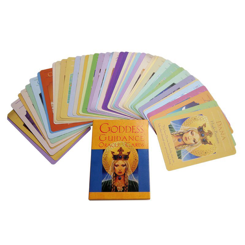 Combo Bộ Bài Bói Tarot Goddess Guidance Oracle Cards Cao Cấp và Túi Nhung Đựng Tarot và Khăn Trải Bàn Tarot