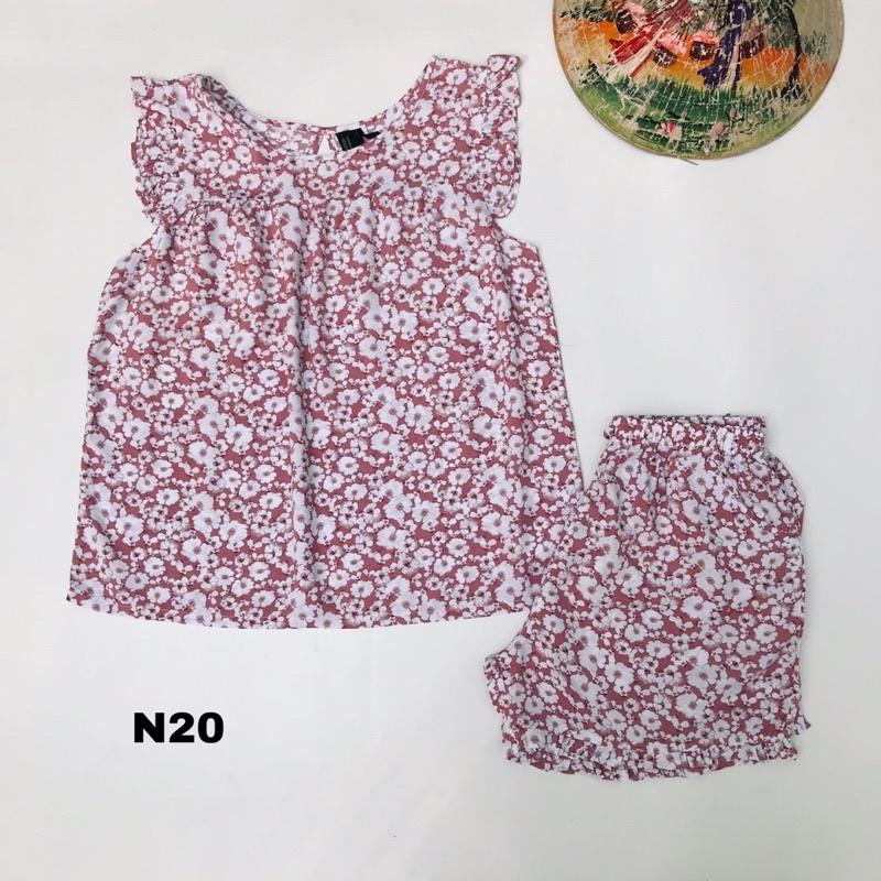 Đồ Bộ Nữ Tole Lanh Quần Đùi Áo Cánh Tiên