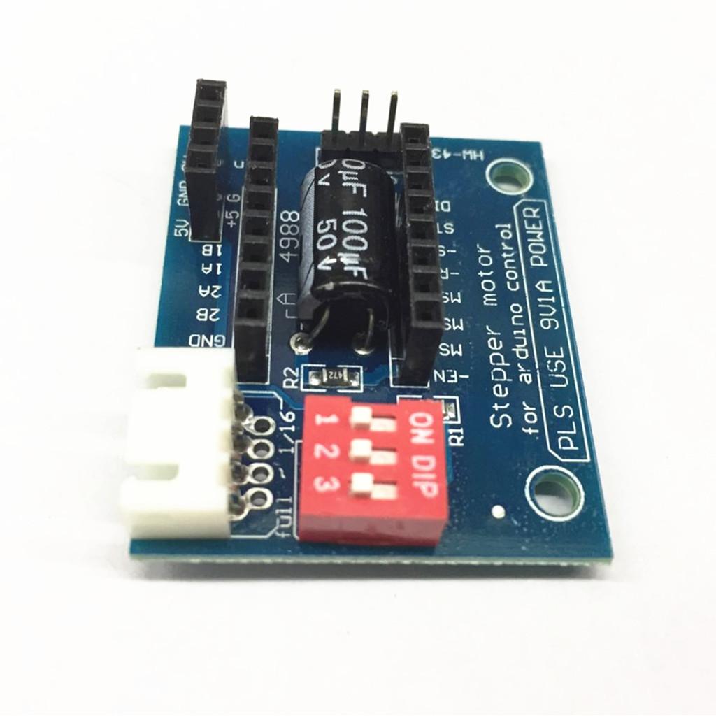 1PCS A4988 DRV8825 3D Printer Stepper Motor Driver Extension Board Blue