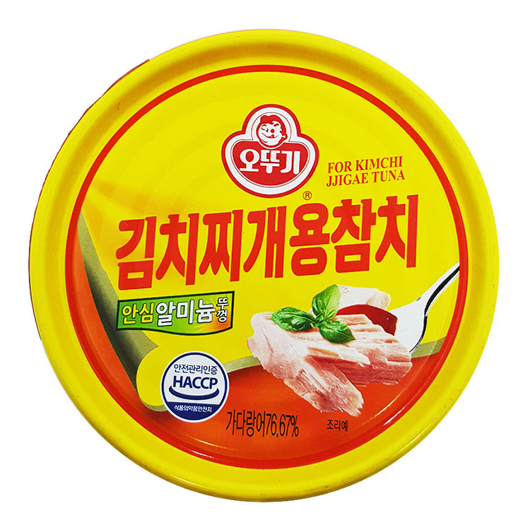 Cá Ngừ Ottogi Nấu Canh Kim Chi